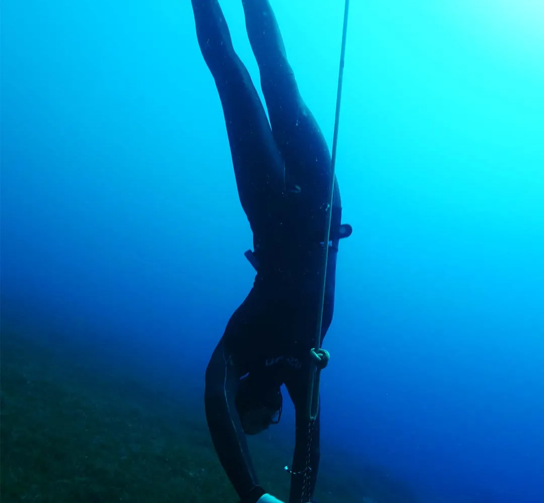 Freediving in San Blas, Panama
